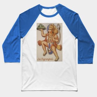 Hanuman Jai Bajrangbali Baseball T-Shirt